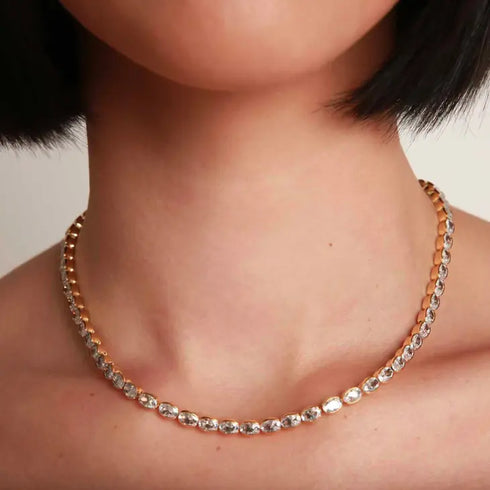 ANGEL TENNIS NECKLACE